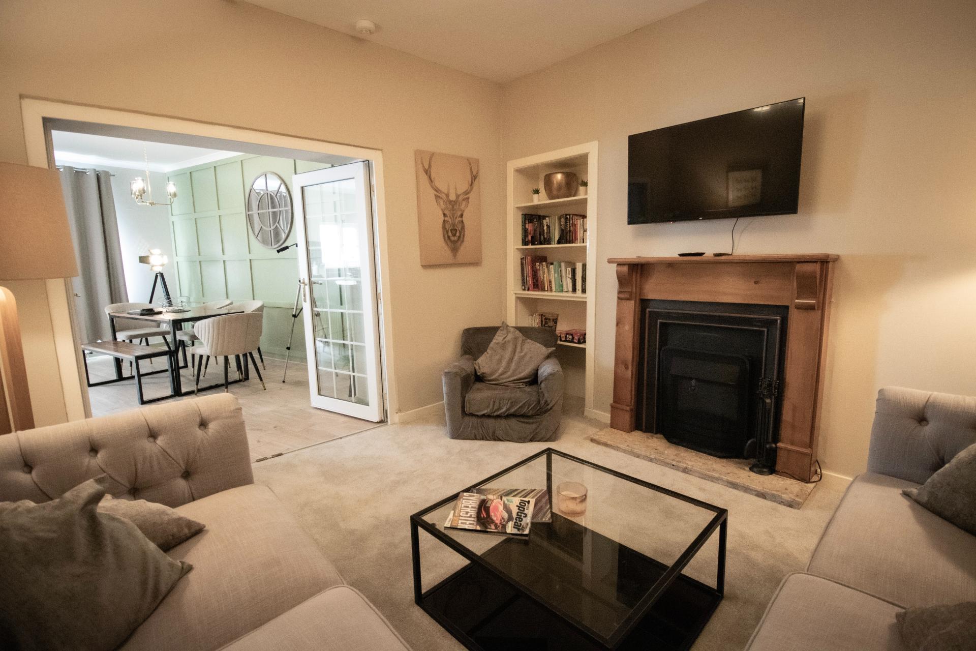 The Loans Inn Self Catering Cottage Ayrshire Living Room